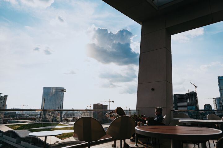 Rooftop terrace