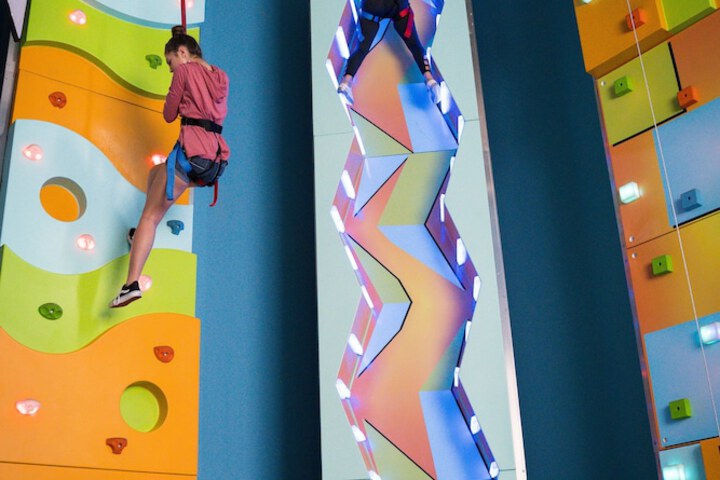 Rock climbing wall - indoor