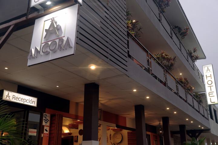 Exterior of Hotel Ancora