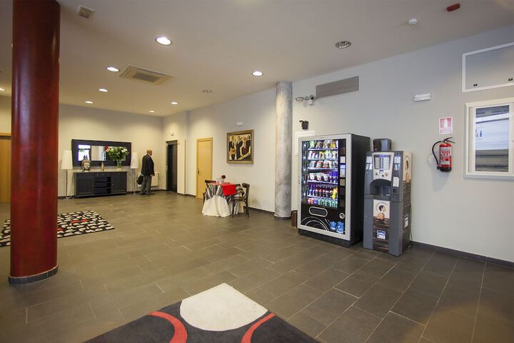 Interior entrance
