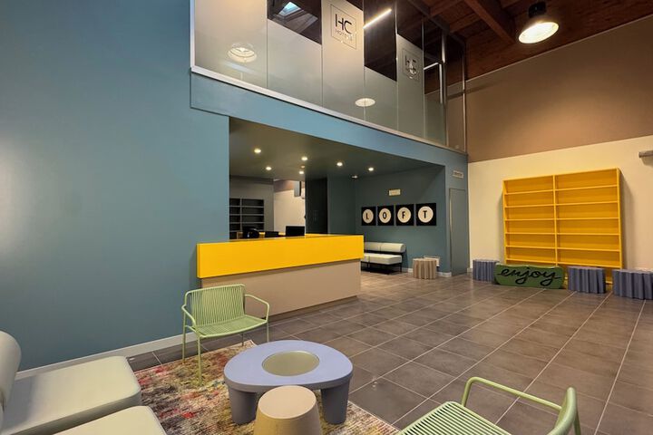 Interior entrance