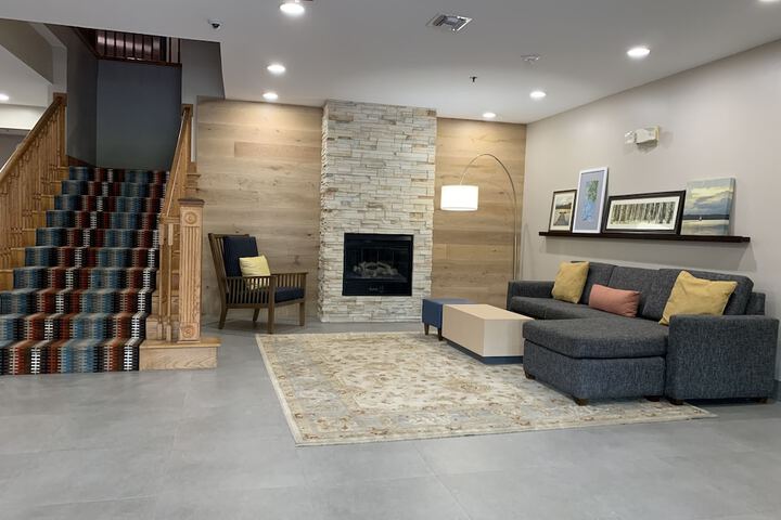 Lobby sitting area