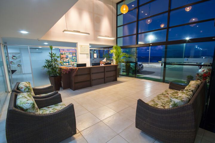 Interior entrance