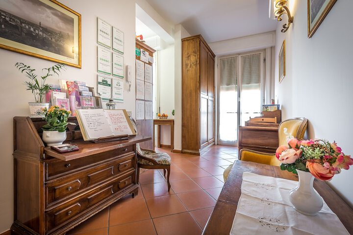 Interior entrance