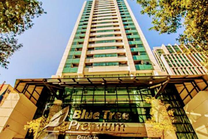 Image of Master Deluxe Studio Varanda - Premium BLUE TREE - Av Paulista - Black Edition SPA - by HousêNN