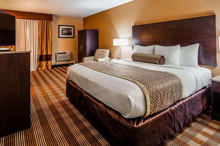 Standard King Bed Pet Friendly Accessible (11 of 13)