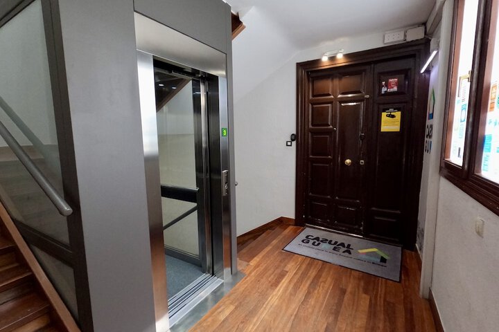 Interior entrance