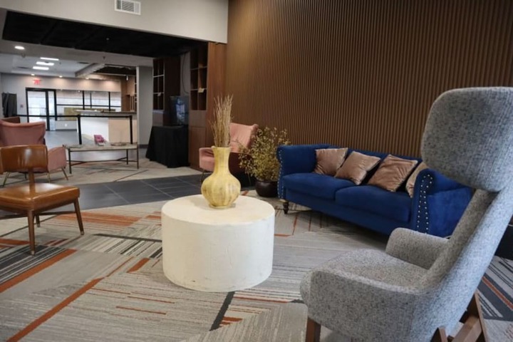 Lobby sitting area