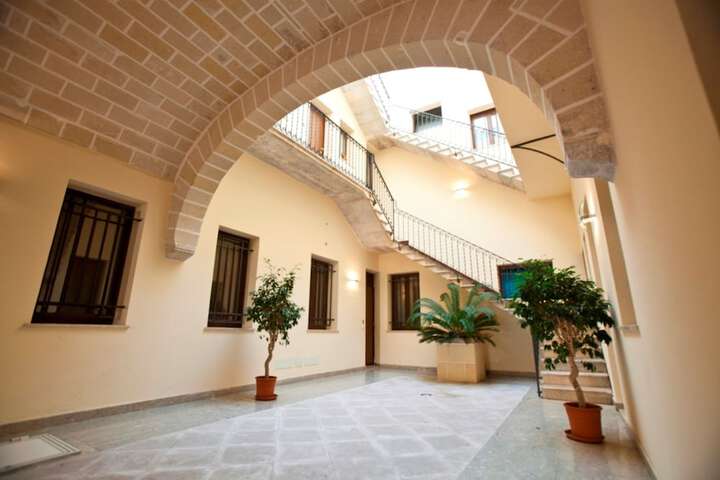 Interior entrance