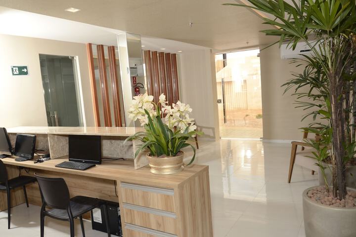 Interior entrance