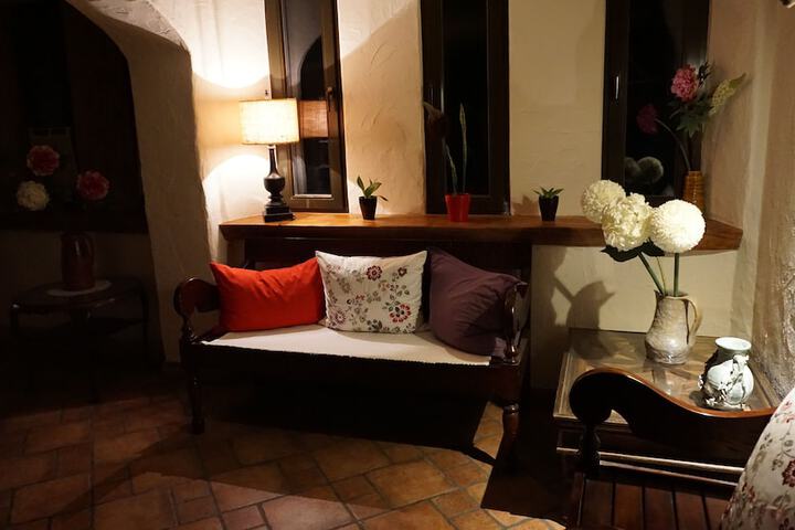 Lobby sitting area
