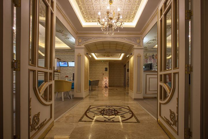 Interior entrance