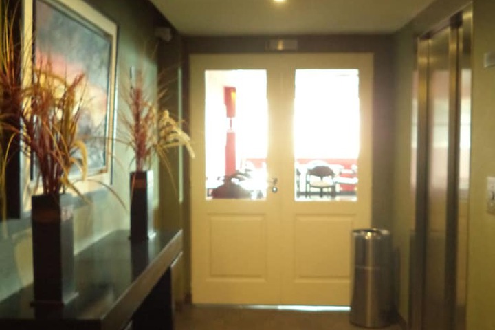 Interior entrance