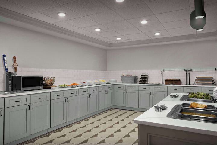 Breakfast area