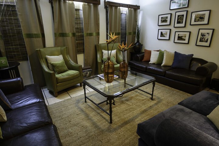Interior entrance
