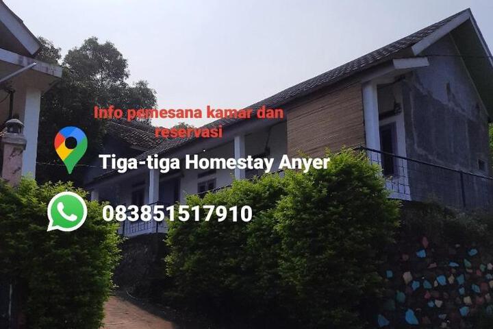 Tiga-tiga homestay Anyer