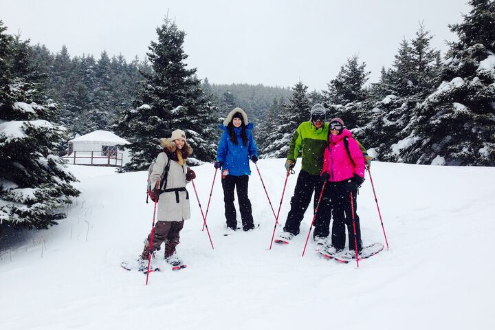 Snowshoeing