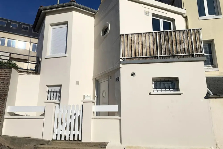 House With one Bedroom in Le Havre With Wonderful sea View, Balcony and Wifi - 850 m From the Beach