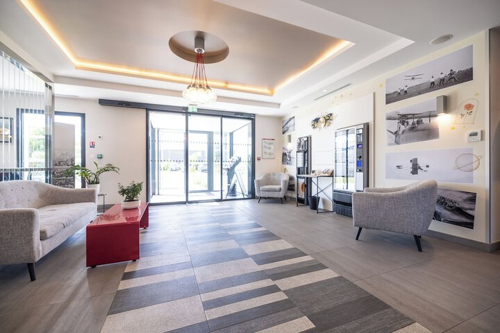 Lobby sitting area