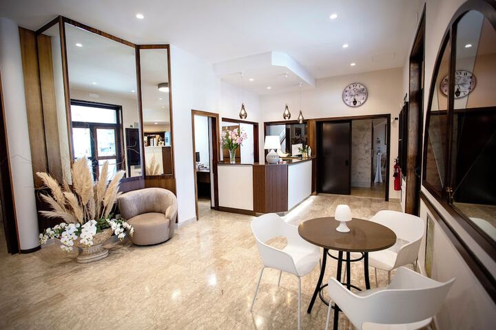 Lobby sitting area