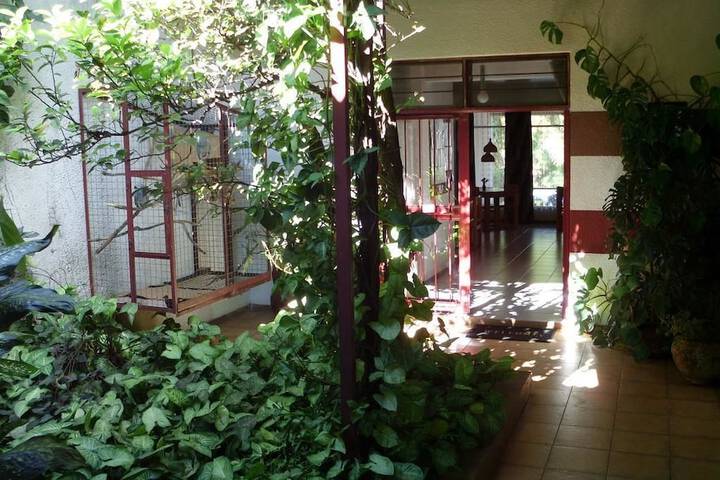 Interior entrance