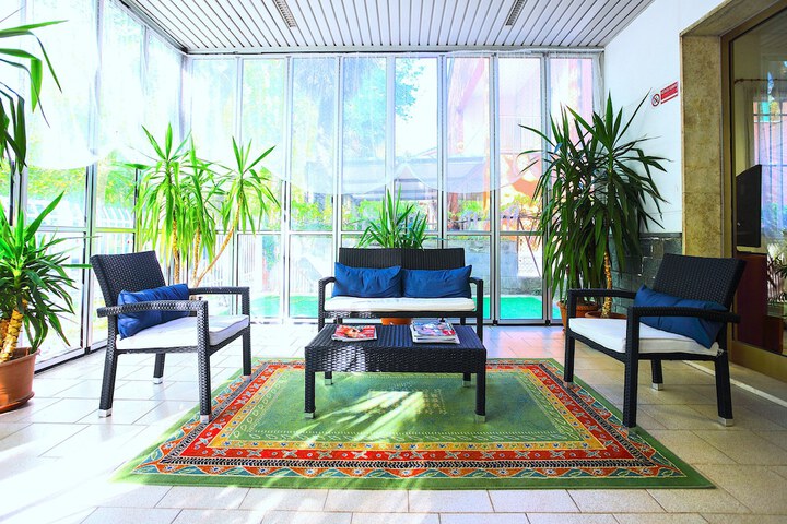 Lobby sitting area