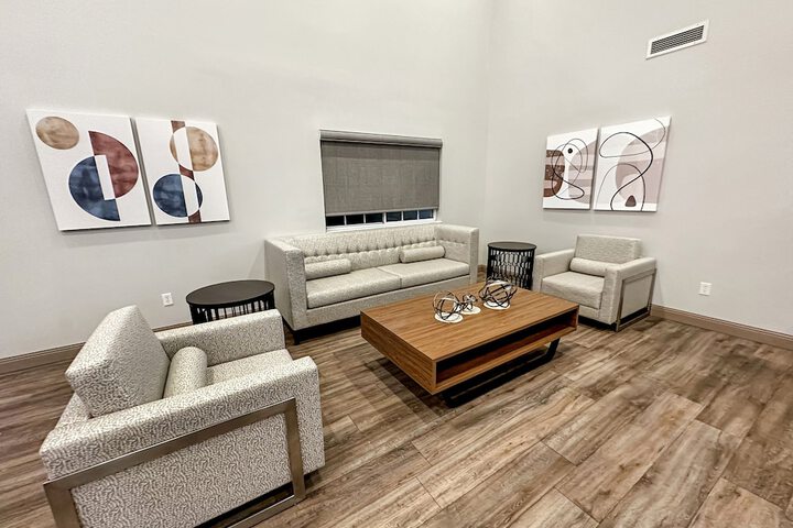 Lobby sitting area