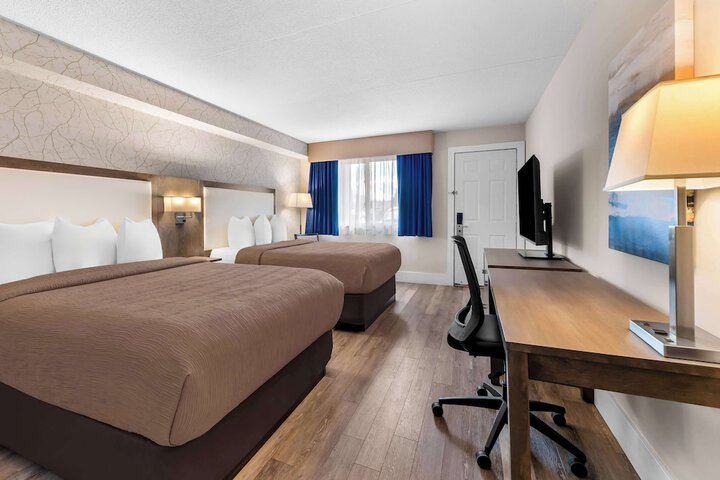 1 Queen Bed Microwave and Refrigerator Work Desk WiFi Continental Breakfast (18 of 20)