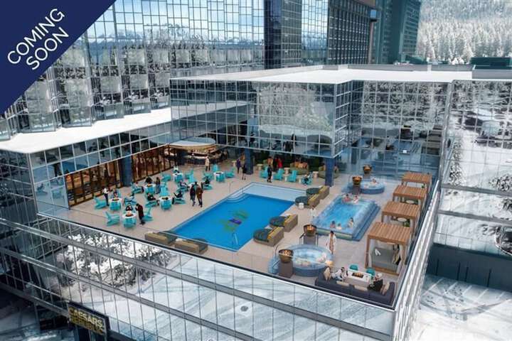 Rooftop pool