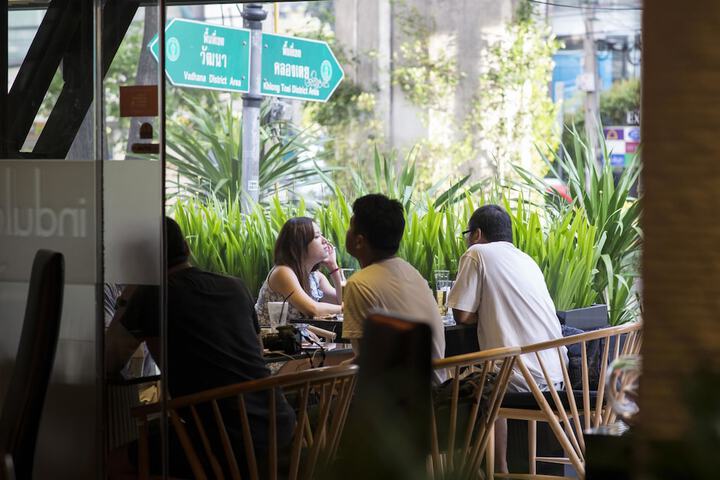 Breakfast area