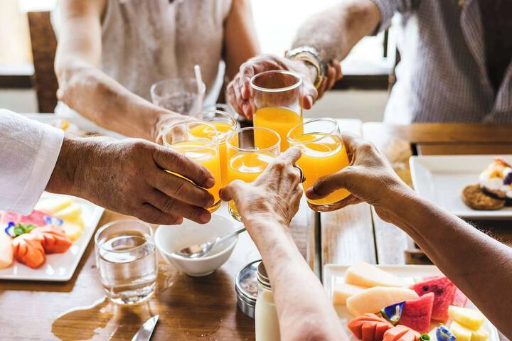 Breakfast buffet