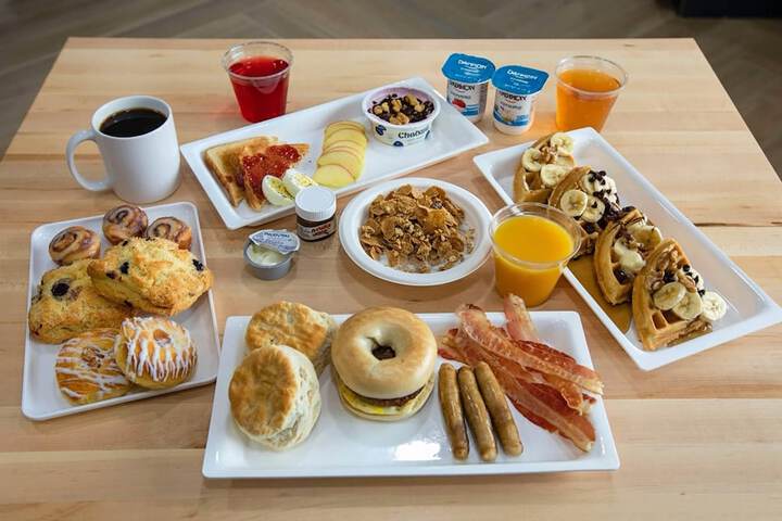 Breakfast area