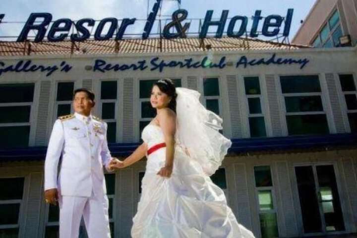 Outside Hotel