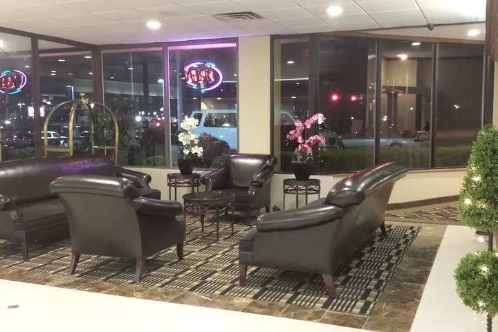 Lobby sitting area