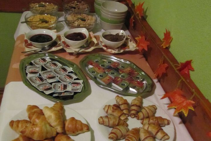 Breakfast area