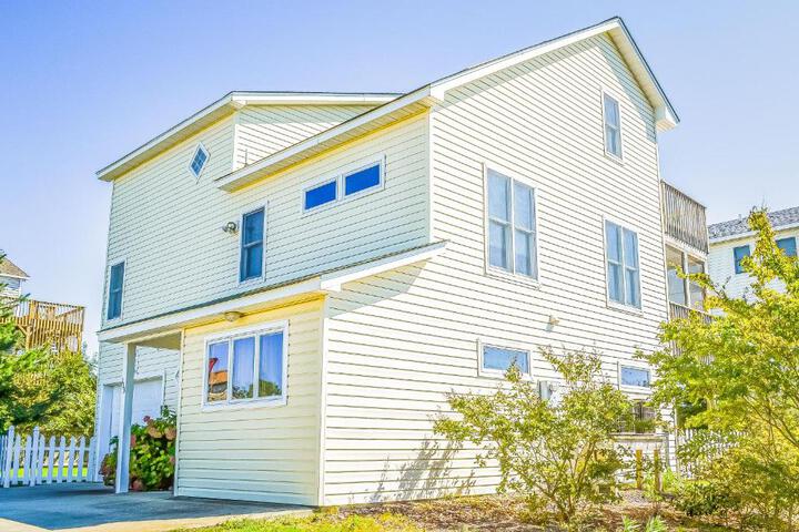 Photo of Coffee to Cocktails - Duck Ocean Dunes, Ocean View, 400 Yds to Beach, Hot Tub, Pets OK