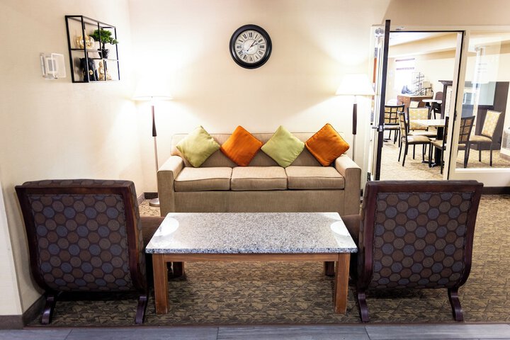 Lobby sitting area