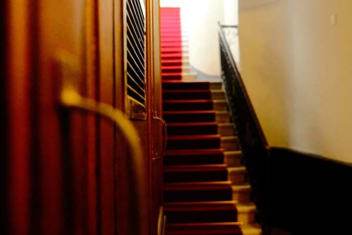 Interior entrance