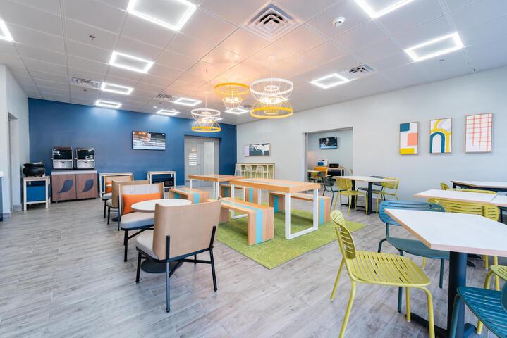 Breakfast area