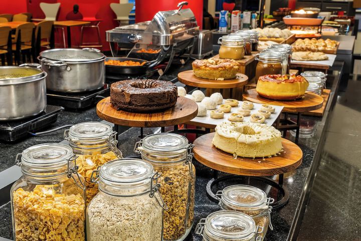 Breakfast buffet