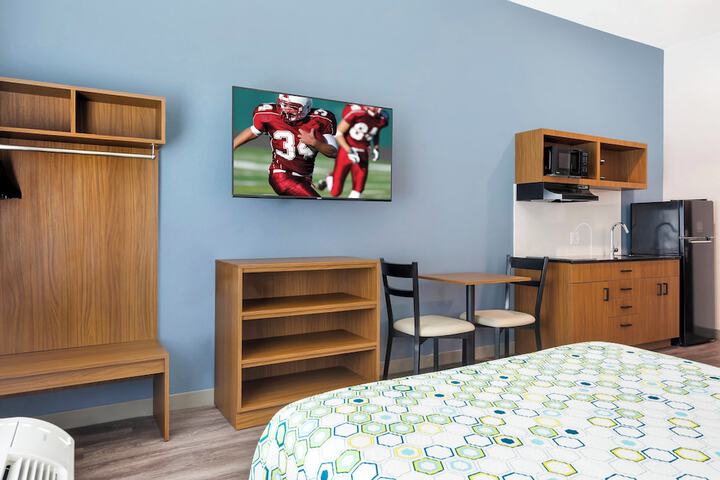 ADA Accessible Studio 1 Queen Bed with Roll in Shower (15 of 20)
