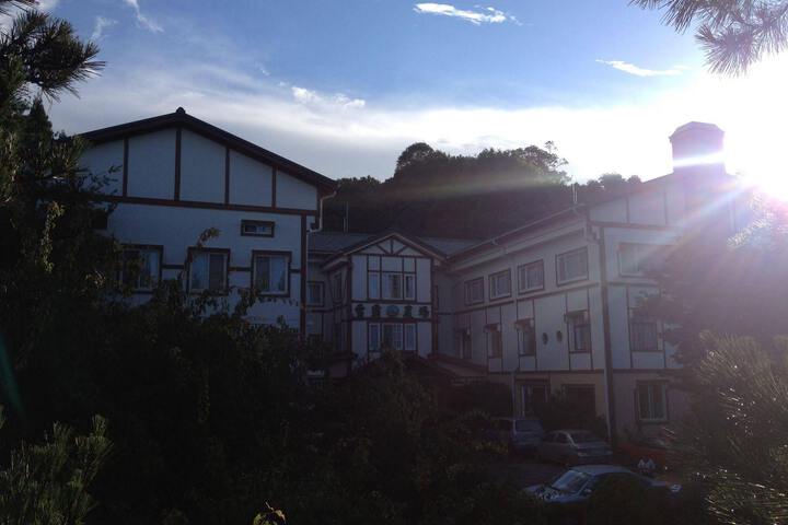 Outside Hotel