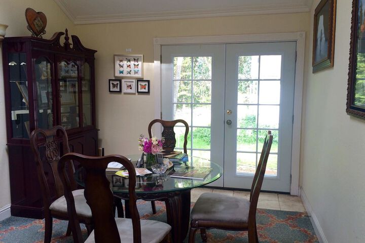 Interior entrance