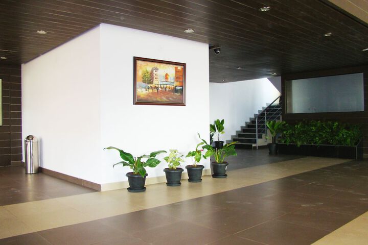 Interior entrance