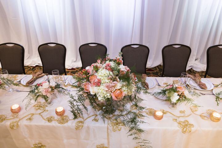 Indoor wedding
