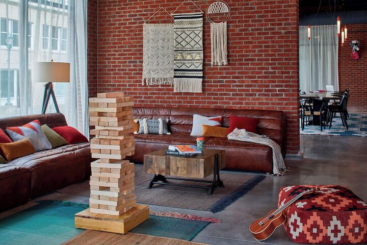 Lobby sitting area