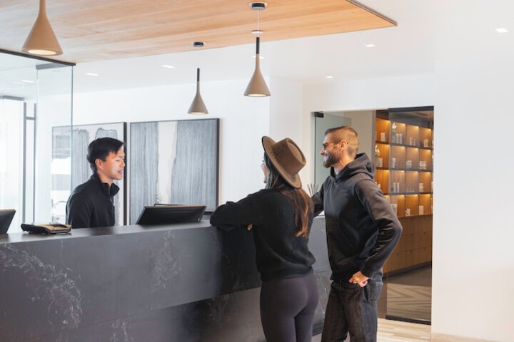 Spa reception