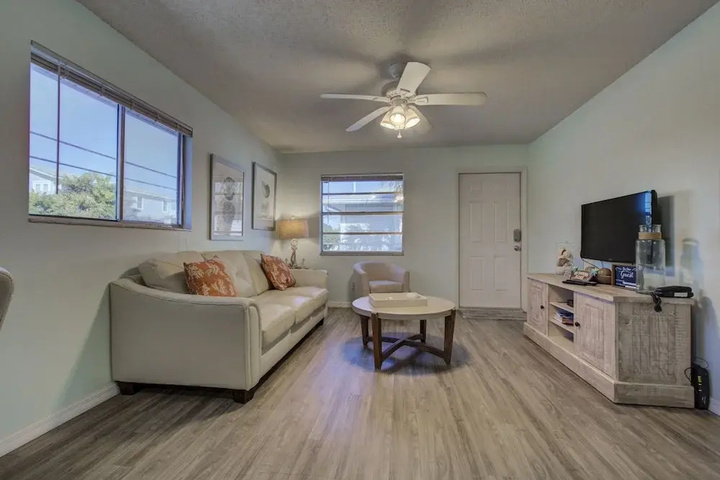 Exterior of Beach Retreat Unit B by Anna Maria