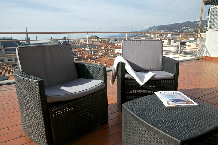 Rooftop terrace