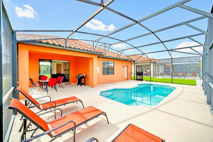 Exterior of Upstay Bungalow w BBQ Private Pool by Disney
